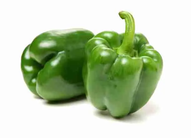 Green Bell Peppers - Food for Guinea Pigs